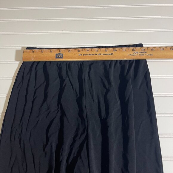 Womens Chicos Black Wide-Leg Stretch Pants Elastic Waist Comfortable Wear Size S - Picture 7 of 12